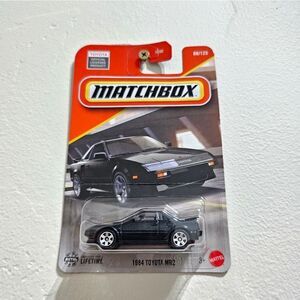 Matchbox Black 1984 Toyota MR2